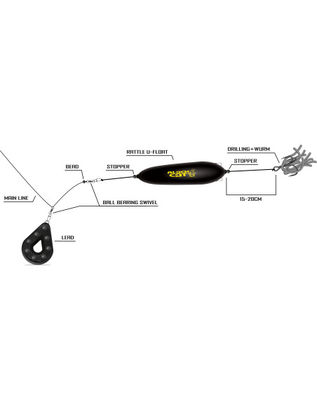 BlackCat 40g Rattle U-Float