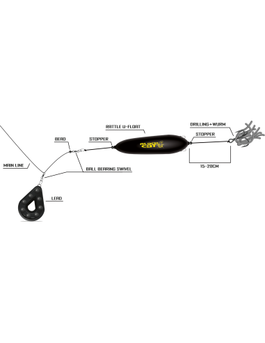 BlackCat 20g Rattle U-Float