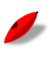 BlackCat 10g Darter U-Float L: 80cm neon red