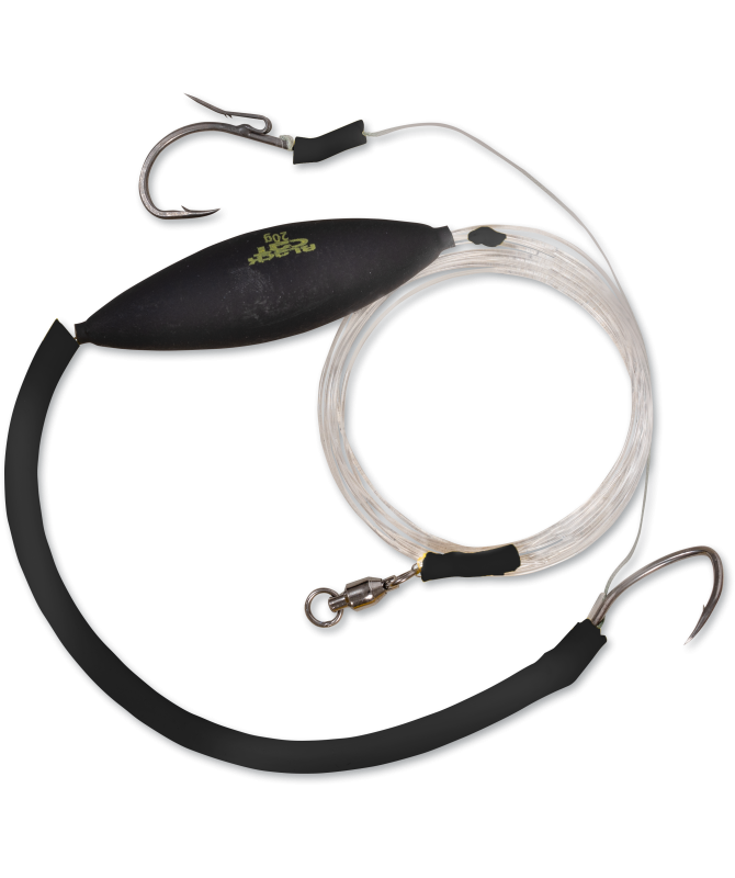 BlackCat NO6/0 Anti Tangle Rig L: 200m 2 Mainline Ø: 100mm