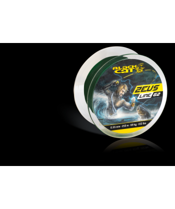BlackCat Ø 038mm Zeus Line G2 L: 250m 37kg / 81lbs green