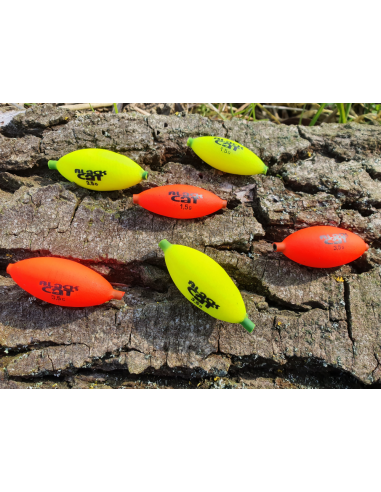 BlackCat Micro U-Float 35g black/orange/yellow