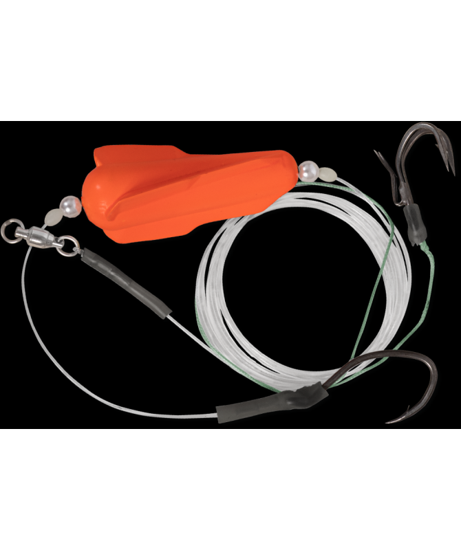 BlackCat NO8/0 4/0 Dead Bait Rig L: 200m 2 Mainline Ø: 120mm