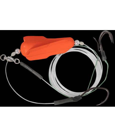 BlackCat NO8/0 4/0 Dead Bait Rig L: 200m 2 Mainline Ø: 120mm