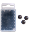 BlackCat Hard Bead Ø 8mm black 50 pcs