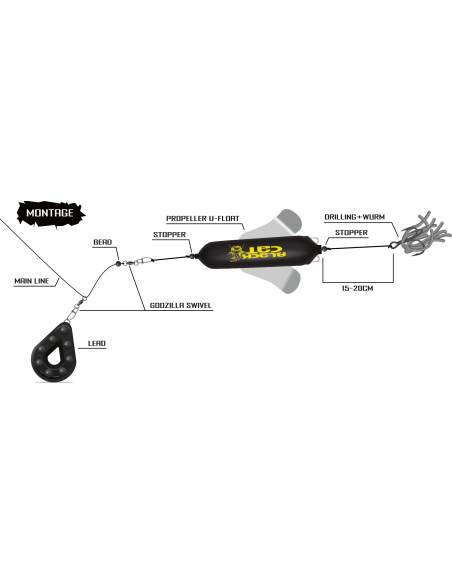 BlackCat 40g Propeller U-Float Silent