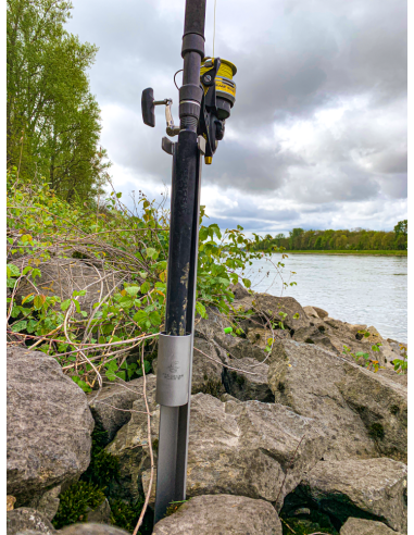 BlackCat Stainless Steel Rod Holder L: 085m