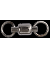 BlackCat L: 22mm X-Strong Ball Bearing Swivel 97kg black nickel 4 pcs