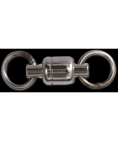 BlackCat L: 25mm X-Strong Ball Bearing Swivel 125kg black nickel 3 pcs