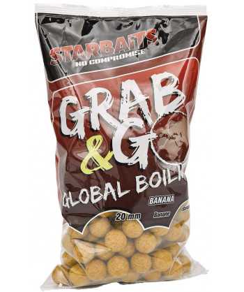 Global boilies BANANA CREAM 20mm 1kg