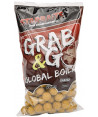 Global boilies BANANA CREAM 20mm 1kg Global boilies BANANA CREAM 20mm 1kg