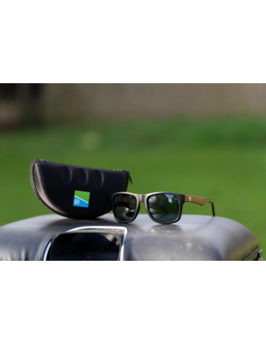 Preston Inception Leisure Sunglasses - Green Lens