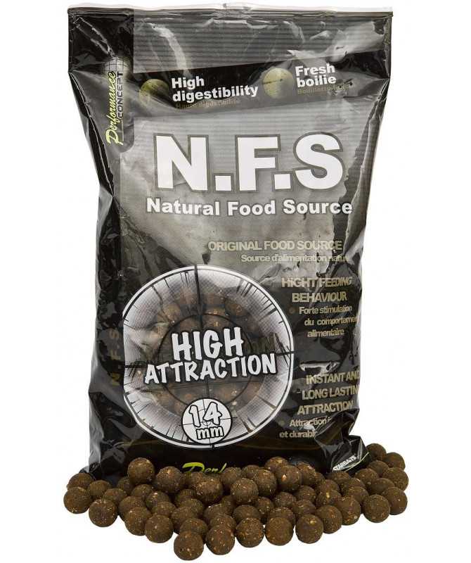 N.F.S - Boilie potápivé 1kg  14mm