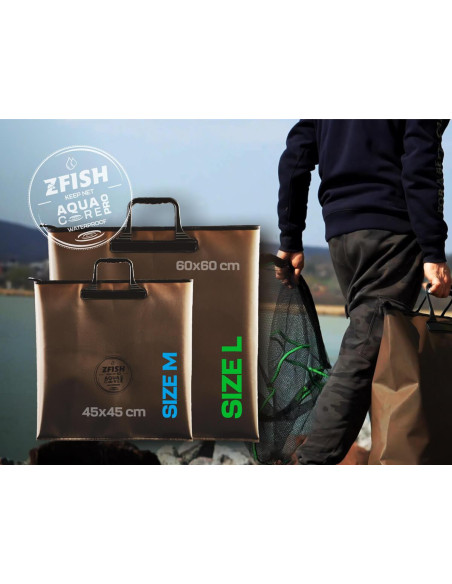 ZFISH Nepromokavá Taška Aquacore Keepnet Bag M