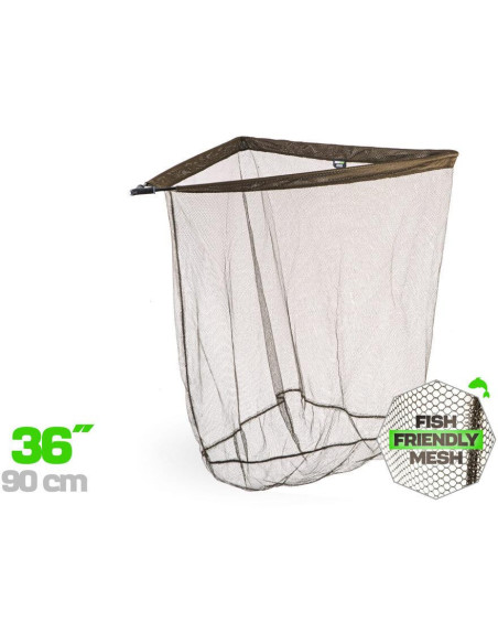 ZFISH Podběráková Hlava Gripnet Landing Net 36"