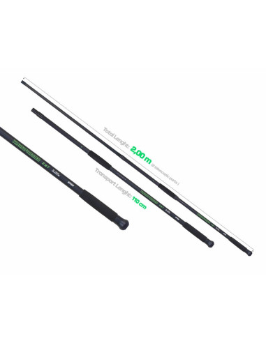 ZFISH Podběráková Tyč Transformer Landing Net Handle 2m