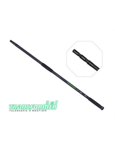 ZFISH Podběráková Tyč Transformer 3m Landing Net Handle
