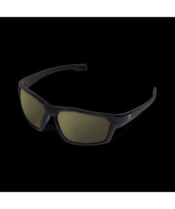 Preston Absolute Wrap Sunglasses Amber Brown