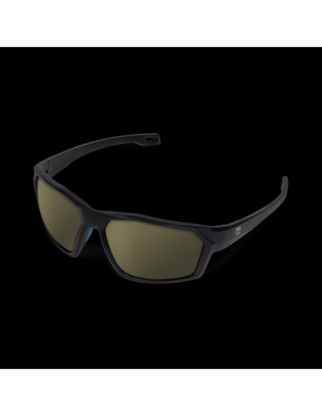 Preston Absolute Wrap Sunglasses Amber Brown