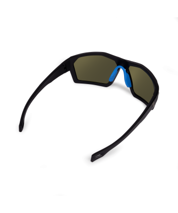Preston Absolute Wrap Sunglasses Amber Brown