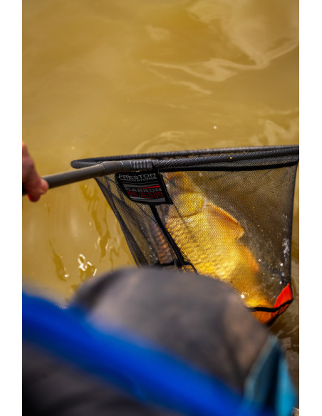 Preston Carbon Hair Mesh Landing Net 16
