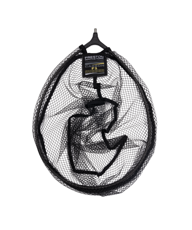 Preston Carbon F1 Latex Landing Net 16