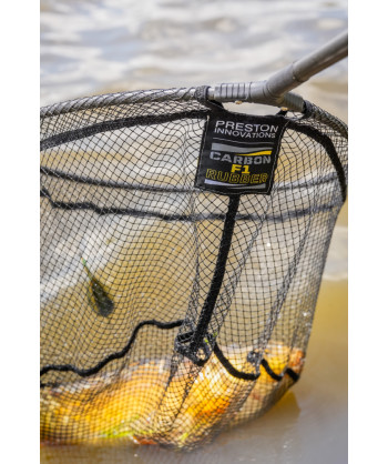 Preston Carbon F1 Latex Landing Net 16