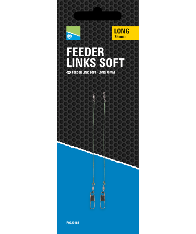 Preston Feeder Links Soft Long 75mm