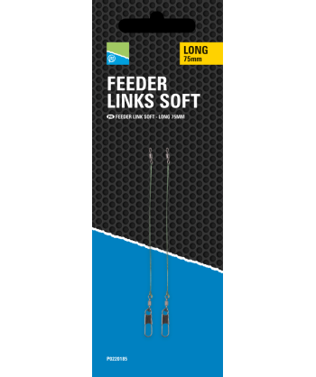 Preston Feeder Links Soft Long 75mm
