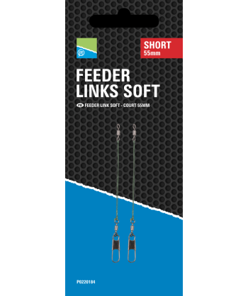 Preston Feeder Links Soft Short 55mm