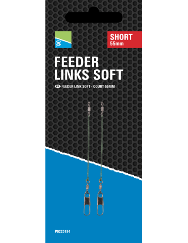 Preston Feeder Links Soft Short 55mm