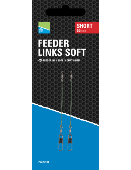 Preston Feeder Links Soft Short 55mm
