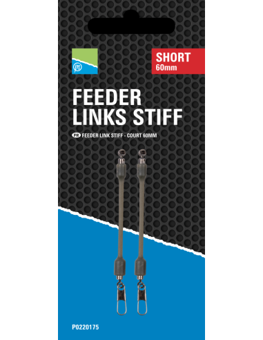 Preston Feeder Links Stiff Short 60mm