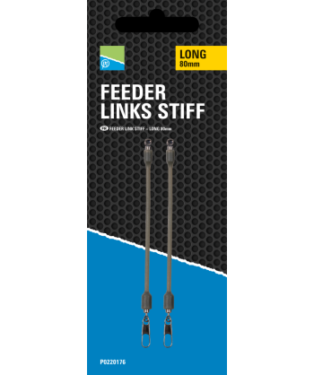 Preston Feeder Links Stiff Long 80mm