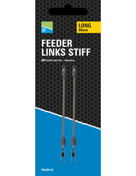 Preston Feeder Links Stiff Long 80mm