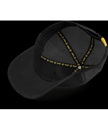 BlackCat Black Trucker Cap
