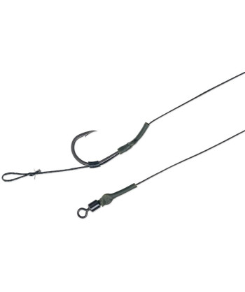 Classic boilie rig Easy s obratlíkem vel. 1 černý