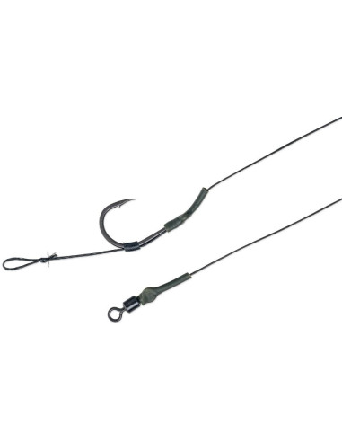 Classic boilie rig Easy s obratlíkem vel. 1 černý