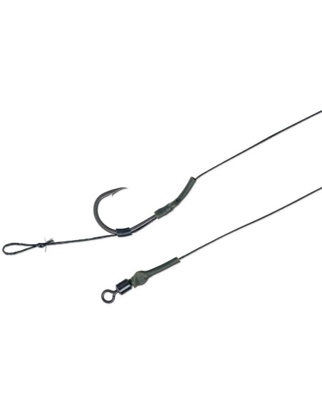 Classic boilie rig Easy s obratlíkem vel. 1 černý