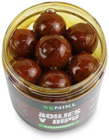 Nikl Boilies v dipu Strawberry 250ml