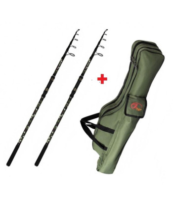 ZFISH Combo 2x Prut Kingstone 3,60m/3lb + Pouzdro Zdarma!
