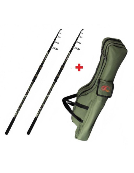ZFISH Combo 2x Prut Kingstone 3,60m/3,5lb + Pouzdro Zdarma!