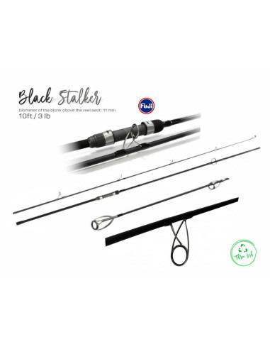 ZFISH Combo Prut Black Stalker 10ft/3lb + Naviják Fusion X 6000