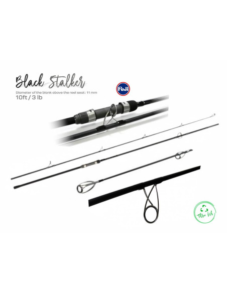 ZFISH Combo Prut Black Stalker 10ft/3lb + Naviják Fusion X 6000