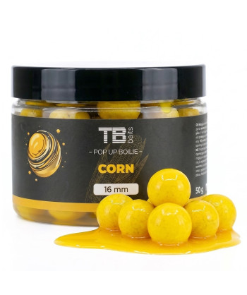 TB Baits Plovoucí Boilie Pop-Up Corn + NHDC 50 g 16 mm