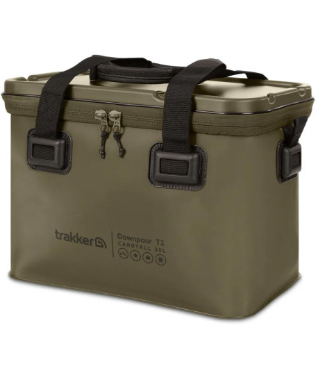 Trakker Voděodolná taška Downpour T1 Carryall M 30L - Green