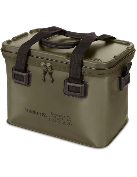 Trakker Voděodolná taška Downpour T1 Carryall M 30L - Green