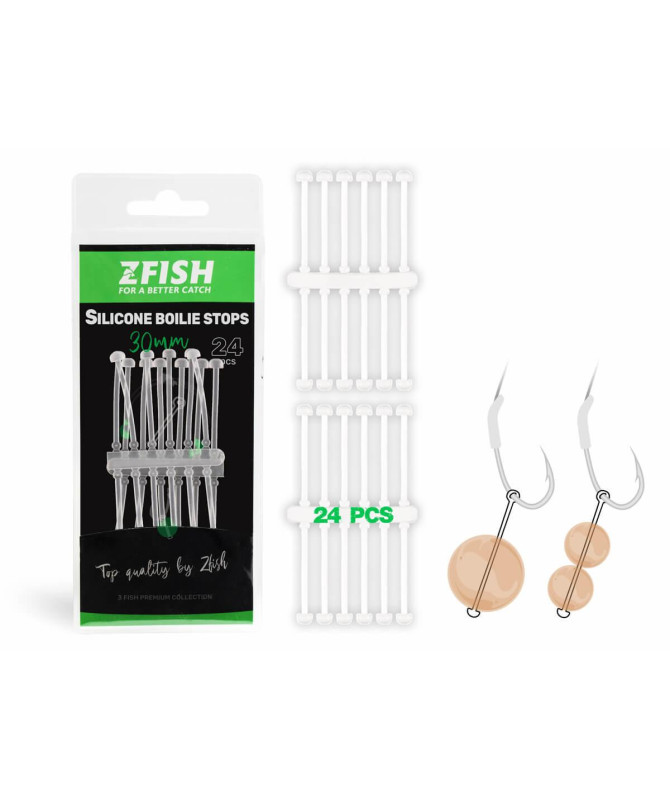 ZFISH Silikon Vlas na Nástrahy 30mm