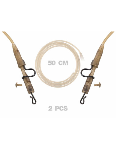 ZFISH Závěska Heavy Duty s bužírkou + QC 2ks