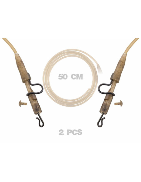 ZFISH Závěska Heavy Duty s bužírkou + QC 2ks